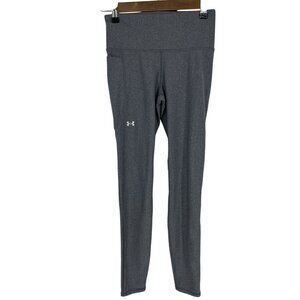 Under Armour Womens Compression Gray Stretch Leggings Size S